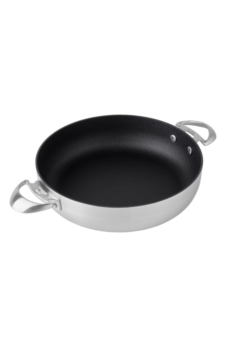 Scanpan CS+ 4-Quart Nonstick Chef's Pan with Lid, Alternate, color, Silver
