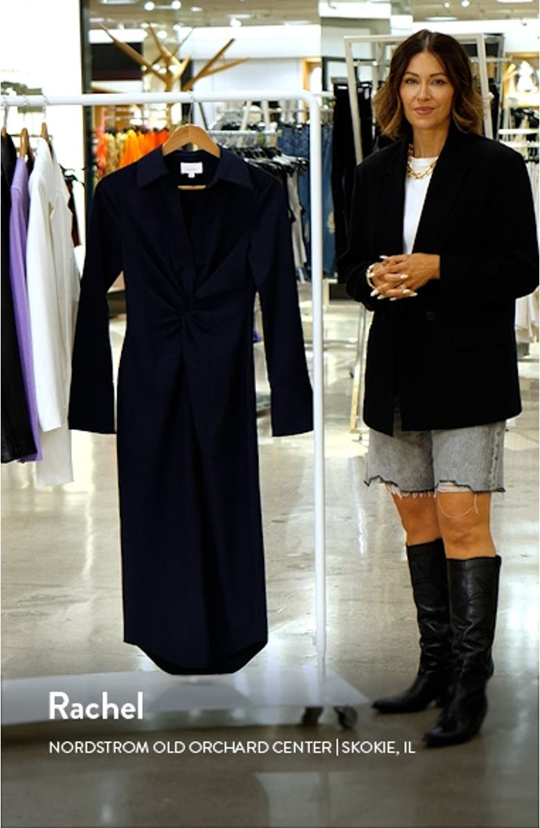 Mckenna Long Sleeve Midi Dress, sales video thumbnail