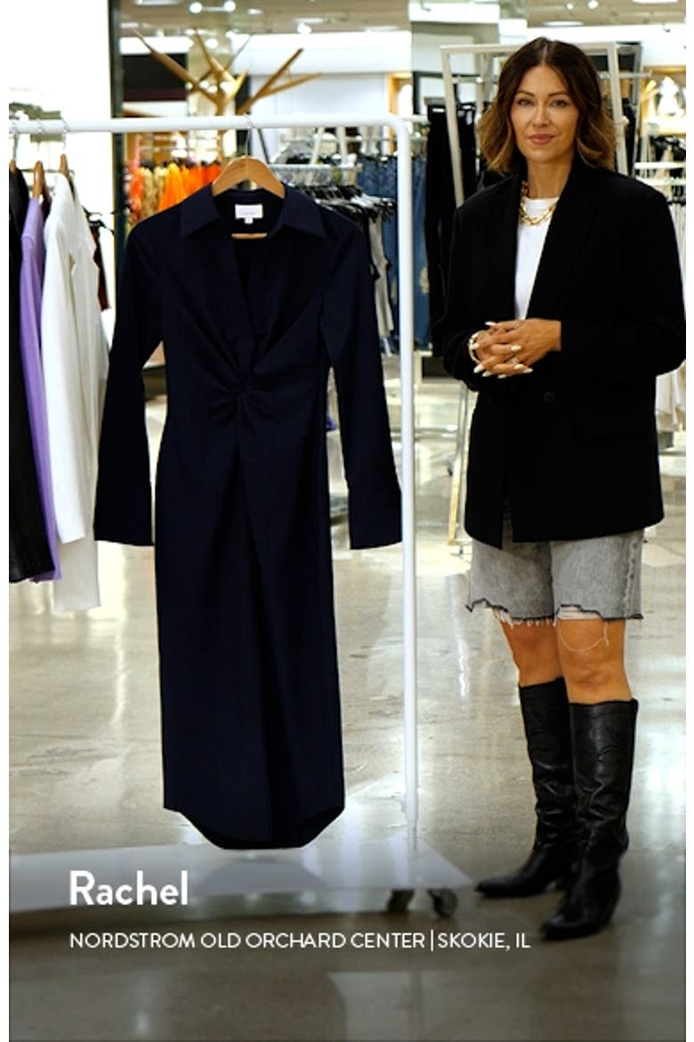 Mckenna Long Sleeve Midi Dress video