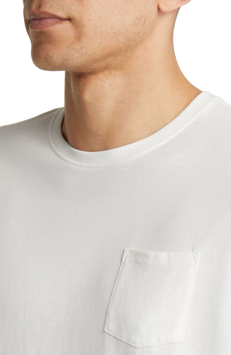 Stone Rose Acid Wash Pocket T-Shirt, Alternate, color, 