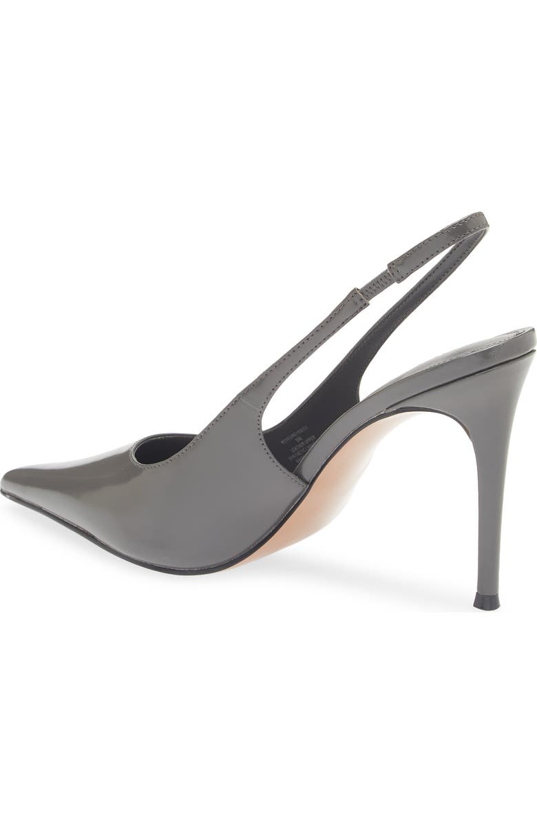 Steve Madden Reyes Pointed Toe Slingback Sandal, Alternate, color, Grey Box