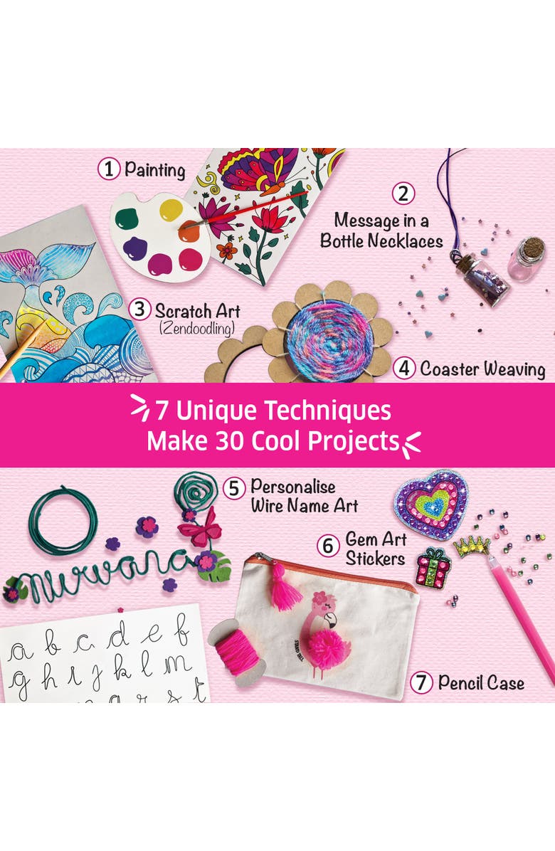 Chalk & Chuckles 7 Days of Arts & Crafts, Alternate, color,