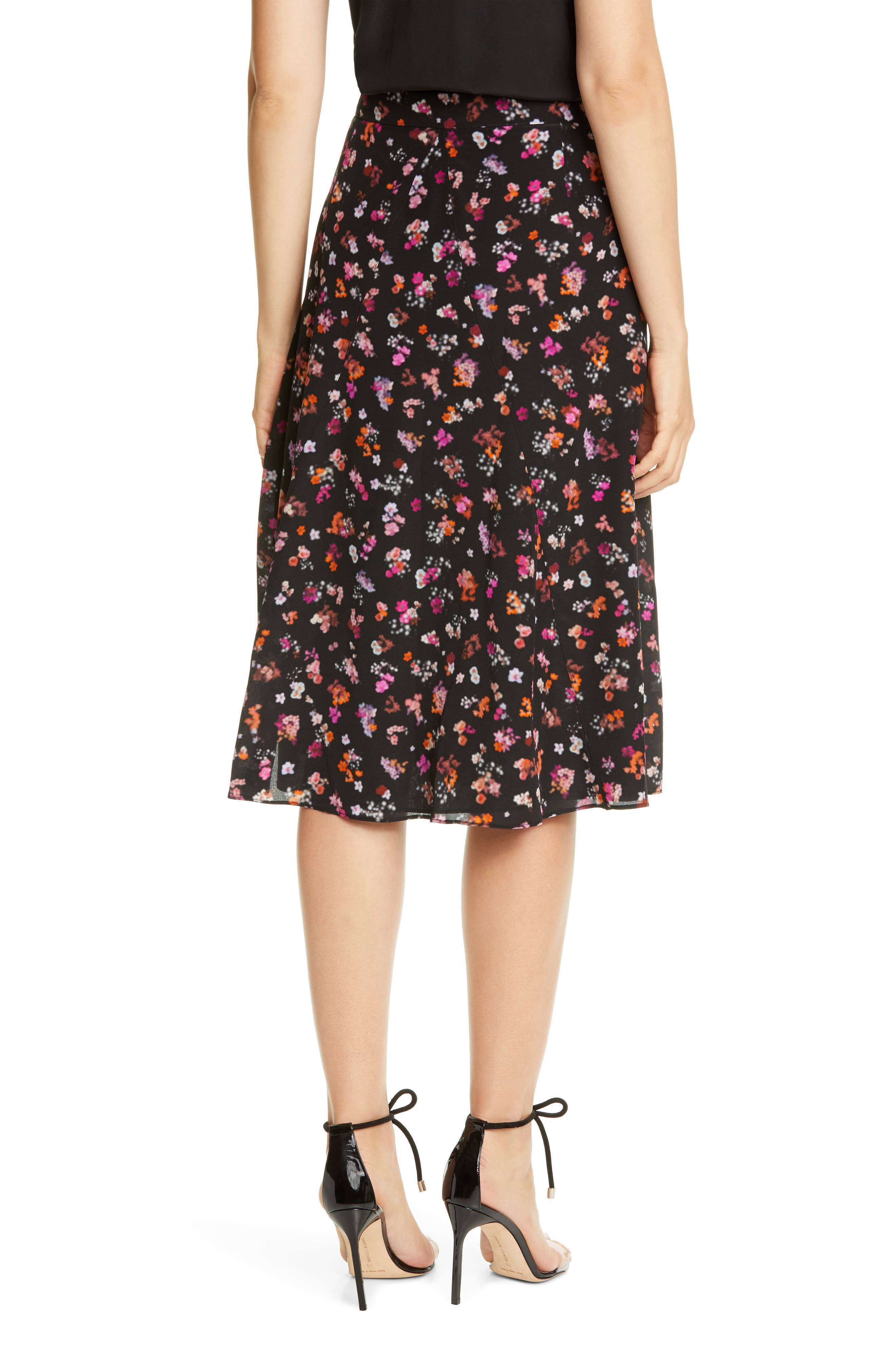 Altuzarra Floral Print A-Line Silk Skirt (Women) | Nordstromrack