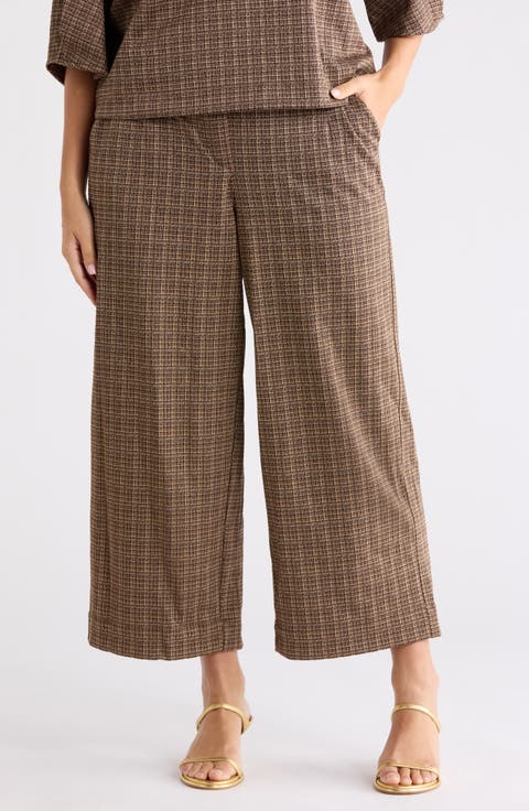 'Ab'leisure Ankle Wide Leg Pull-On Pants (Plus)