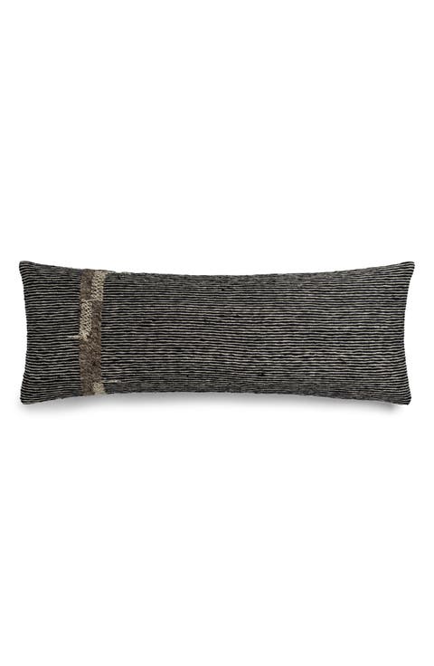 Geo Stripe Lumbar Pillow