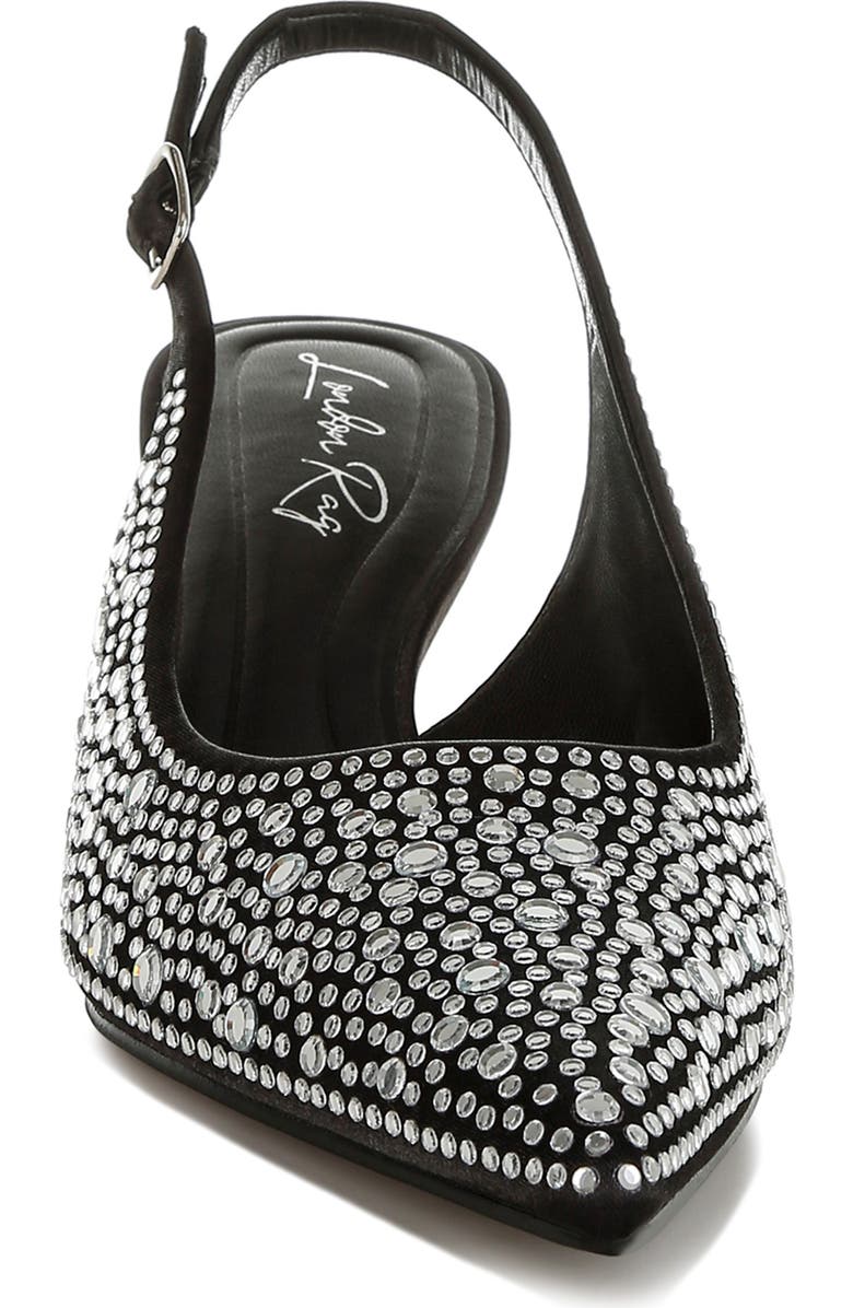 LONDON RAG Vernaos Pointed Toe Pump, Alternate, color, Black