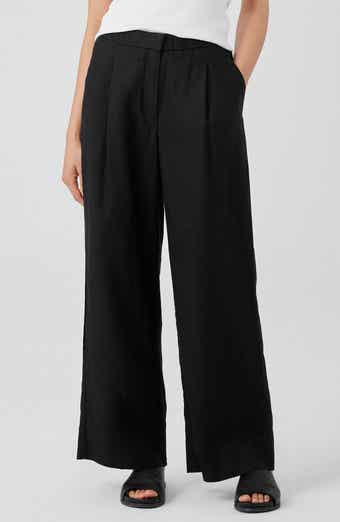 Caslon Wide Leg Pull On Linen Blend Pants Nordstrom