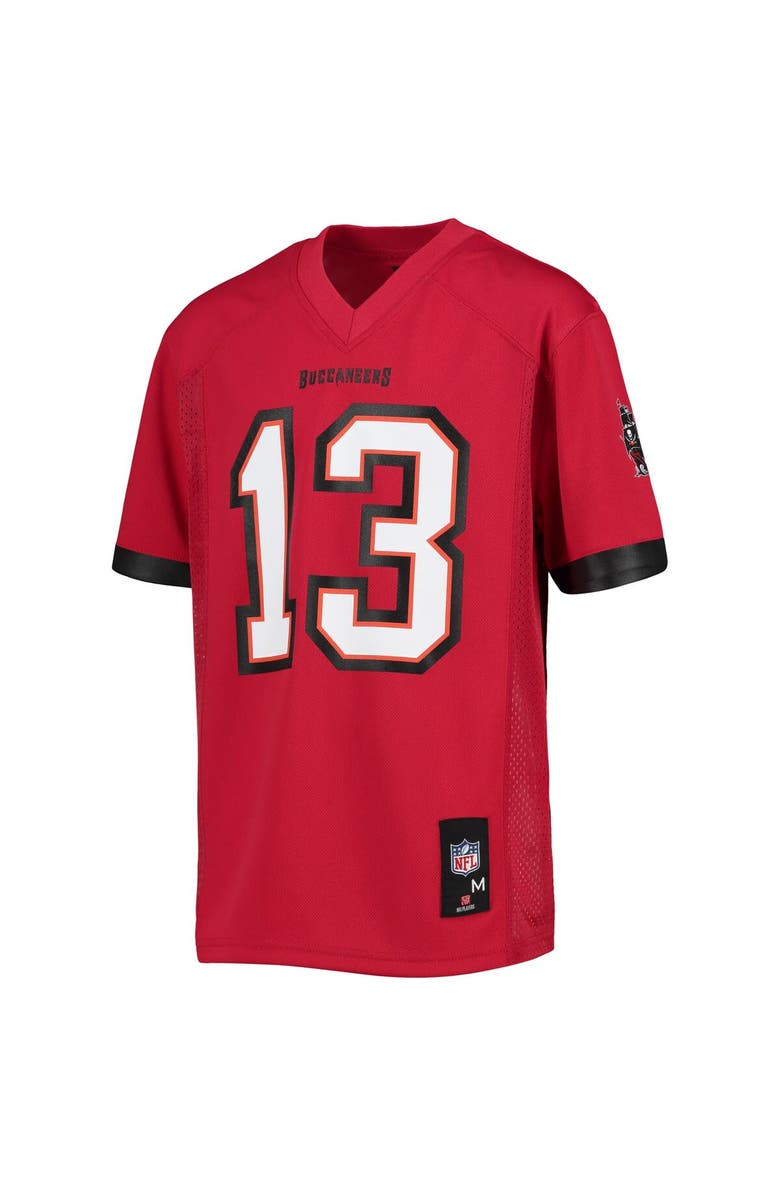 Outerstuff Youth Mike Evans Red Tampa Bay Buccaneers Replica Player Jersey, Alternate, color,