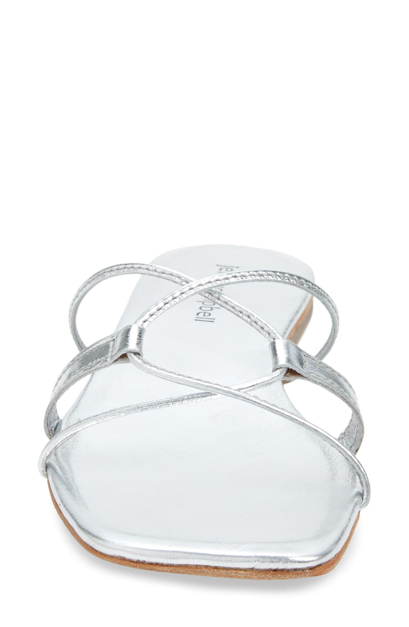 Jeffrey Campbell Addison Square Toe Slide Sandal, Alternate, color, 