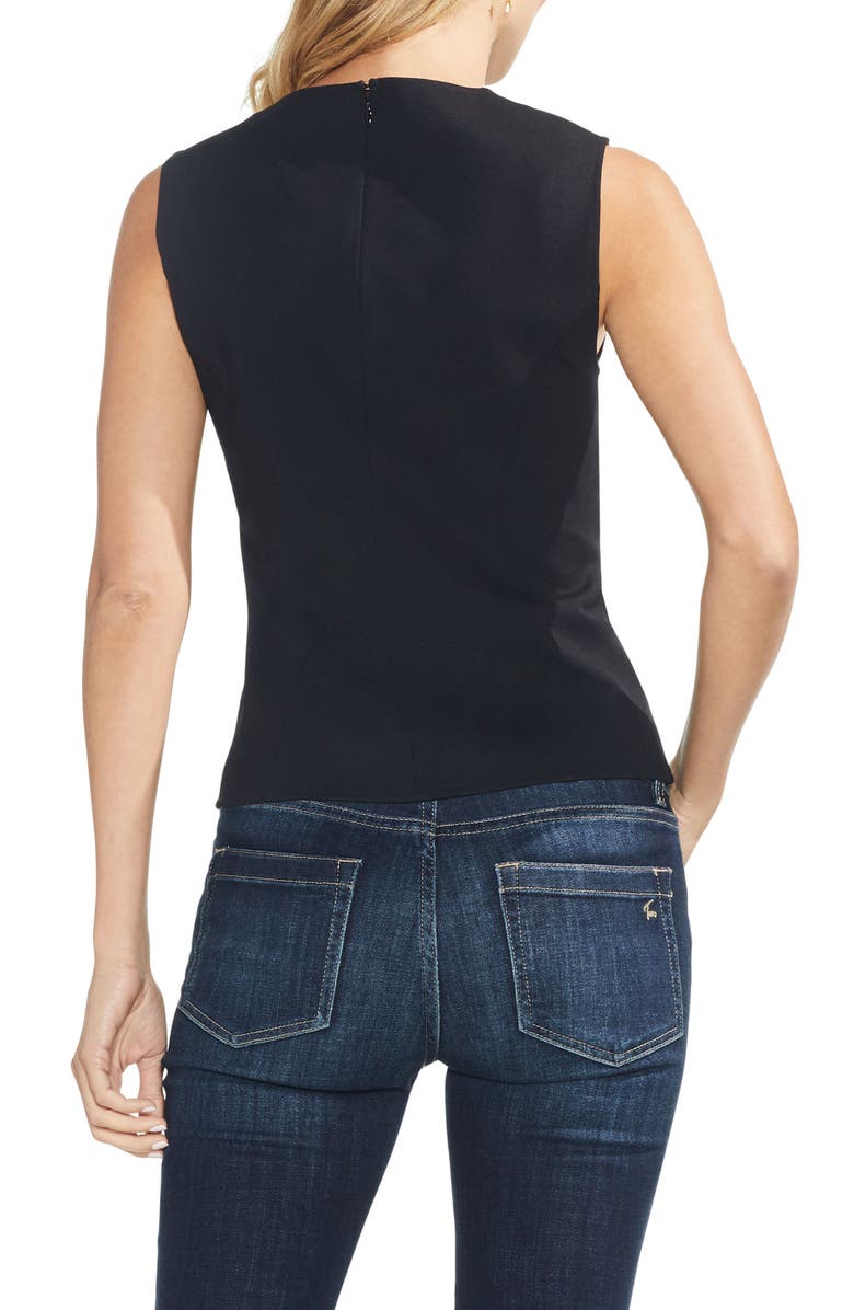 Vince Camuto Faux Leather Front Shell, Alternate, color, 