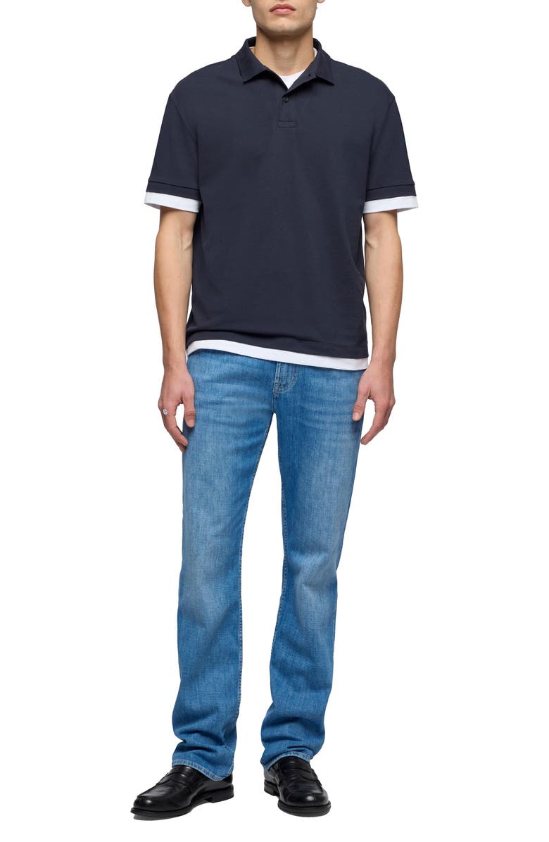 7 For All Mankind The Straight Leg Jeans, Alternate, color, High Point