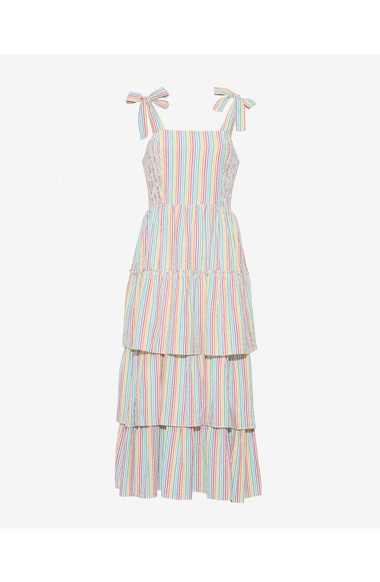 Draper James Taylor Tiered Midi Dress, Main, color, 