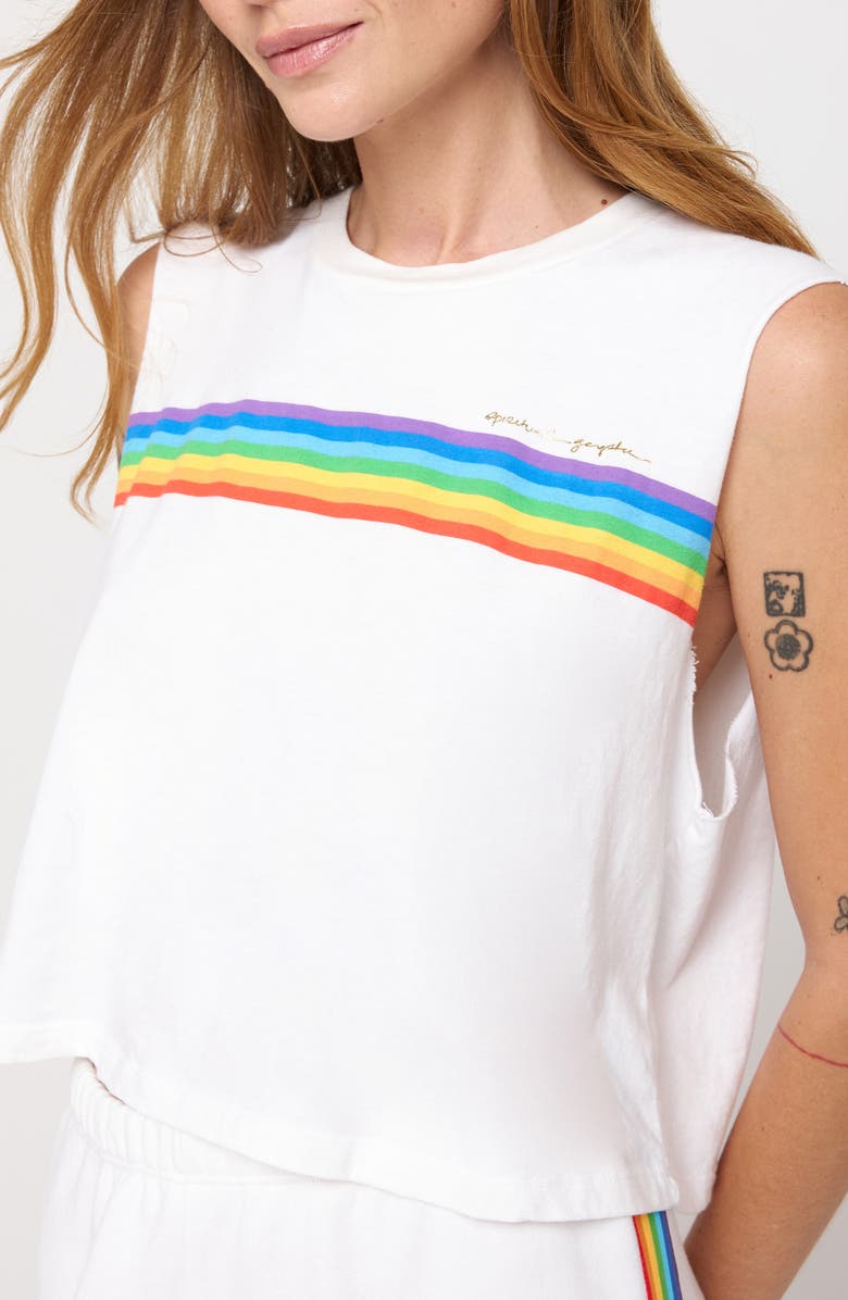 Spiritual Gangster Rays Callie Crop Tank, Alternate, color,