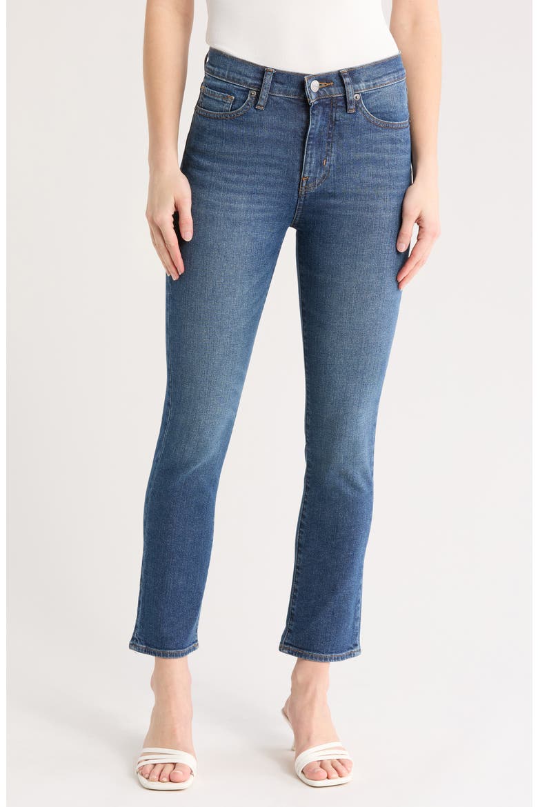 Le High Straight Jeans, Main, color, SCOTLAND