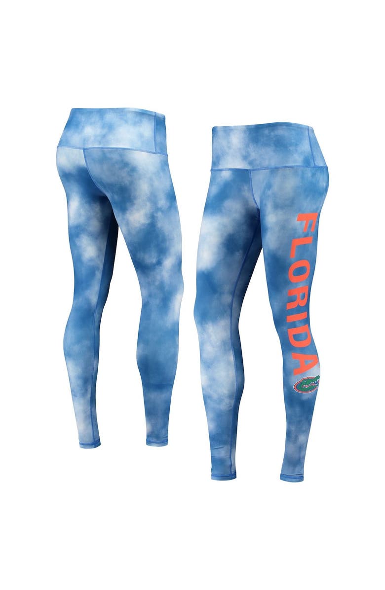 ZOOZATZ Women's ZooZatz Royal Florida Gators Cloud Dye Mist Leggings, Main, color, 