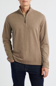 Johnston & Murphy Icon Reversible Quarter Zip