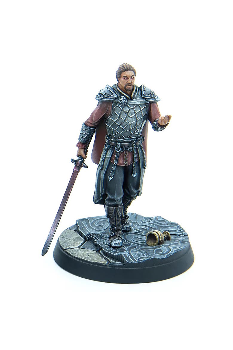 The Elder Scrolls Call to Arms, Vampire Core Set, 6 Unpainted Resin Figures, Alternate, color, Multicolored