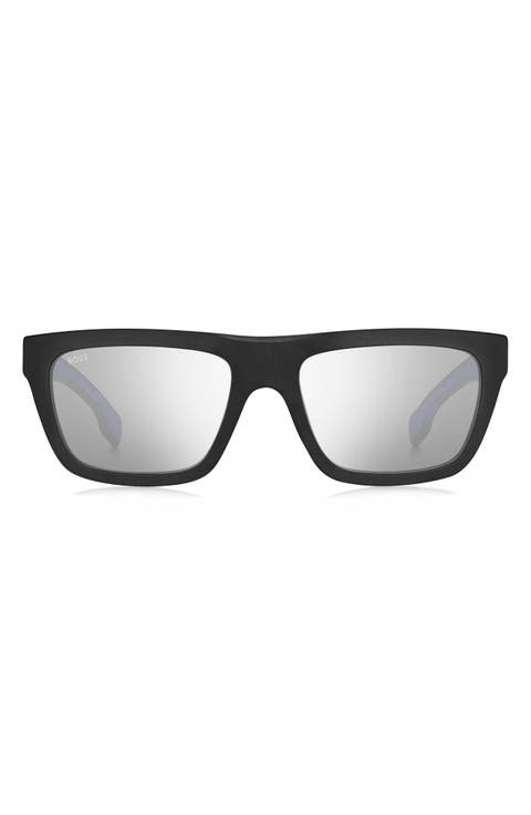 57mm Rectangular Sunglasses