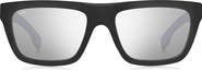 BOSS 57mm Rectangular Sunglasses