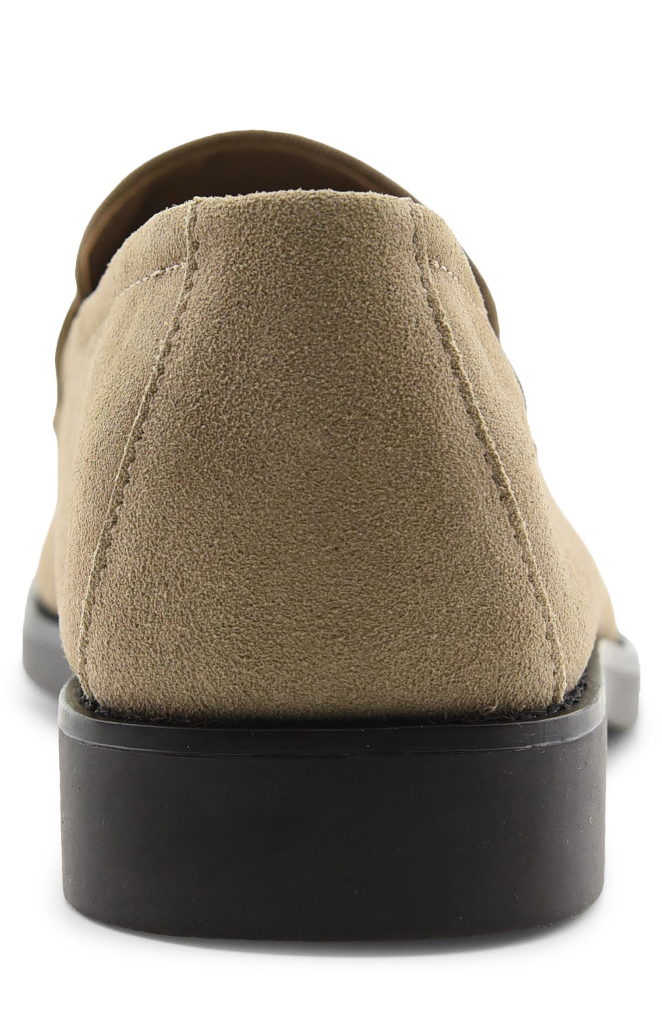 Boneto Penny Loafer, Alternate, color, BEIGE LEATHER SUEDE