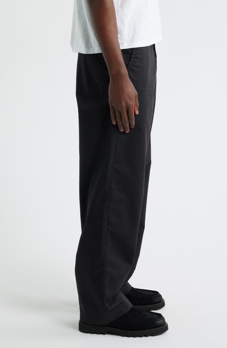 Vans Authentic Loose Fit Chinos, Alternate, color, Black