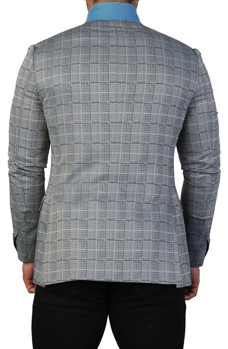  Maceoo Descartes Regular Fit Chess Plaid Sport Coat, Alternate, color, 