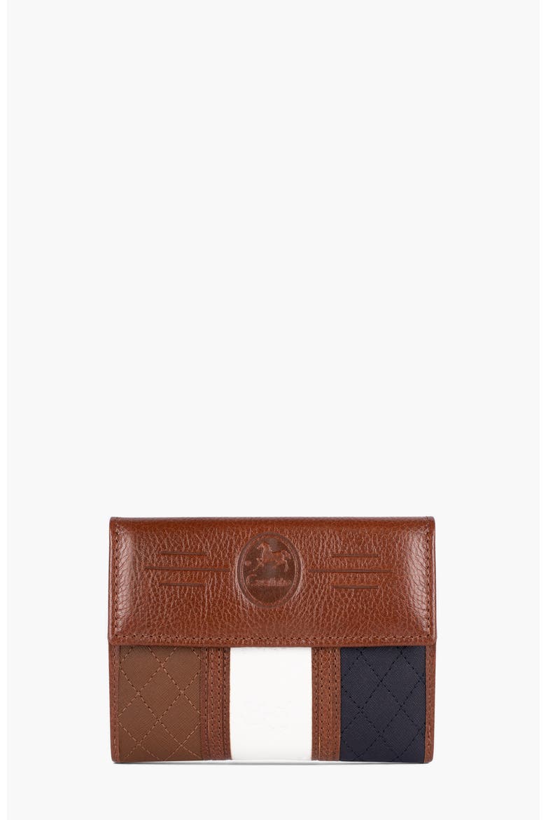 Sublime Wallet 215, Alternate, color, Navy / White / Brown