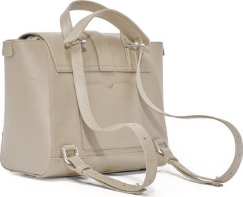 Midi Maestra Pebbled Leather 4-Way Convertible Handbag
