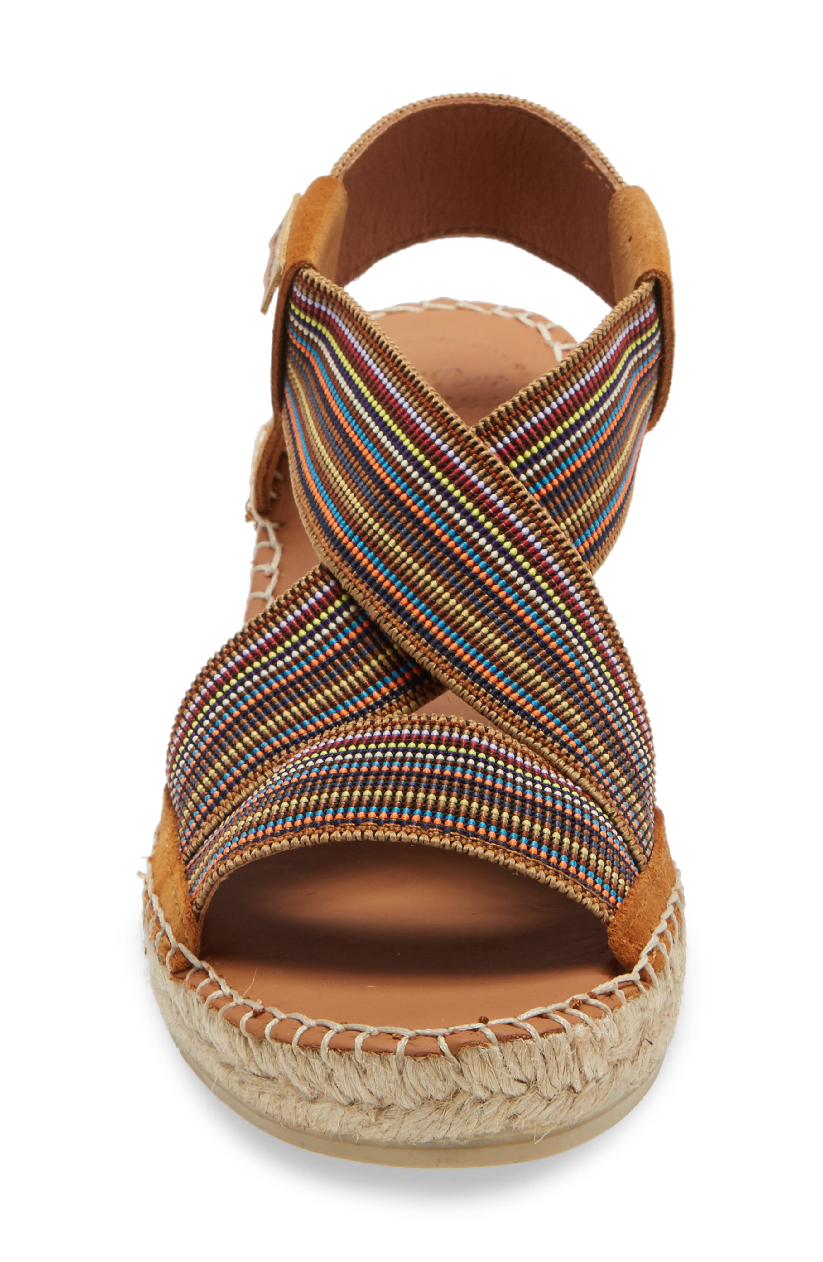Tina Espadrille Wedge Sandal, Alternate, color, TAN SUEDE