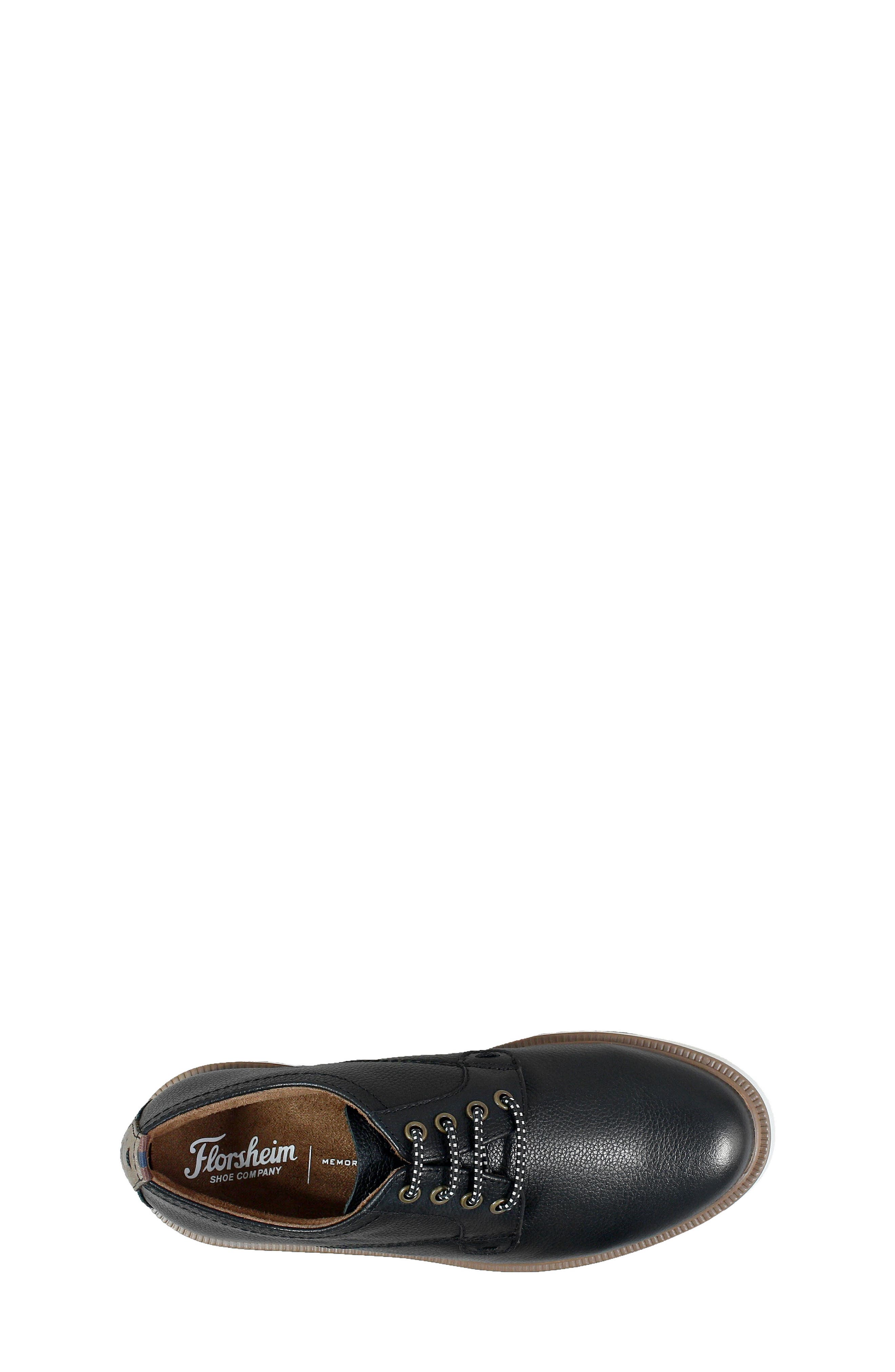 Florsheim Supacush Plain Toe Derby, Alternate, color, Black