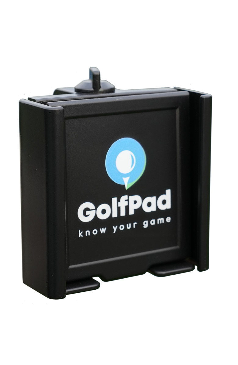 Golf Pad Phone Caddy, Main, color, Black