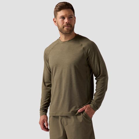 Destination Long-Sleeve Crew Top - Men
s