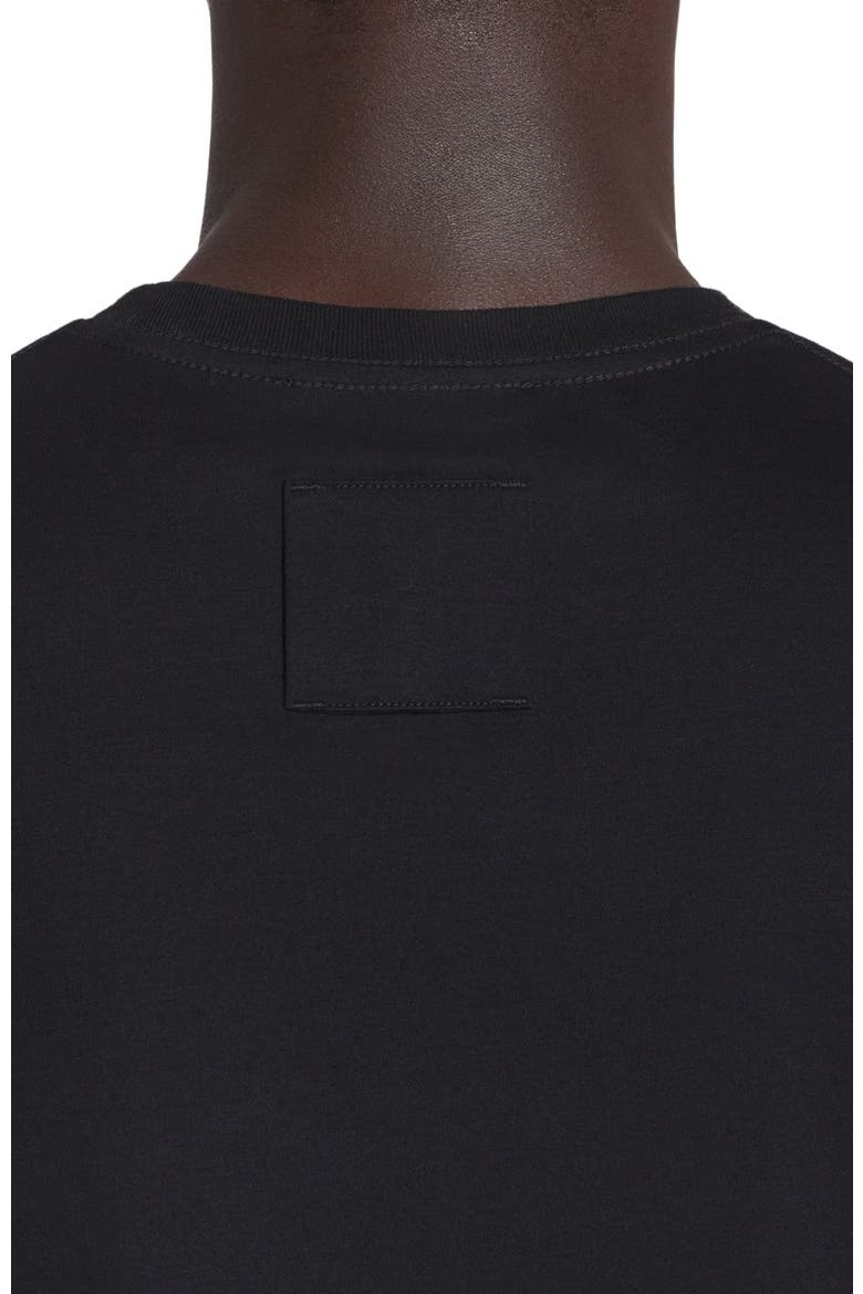 Embroidered T-Shirt, Alternate, color, BLACK
