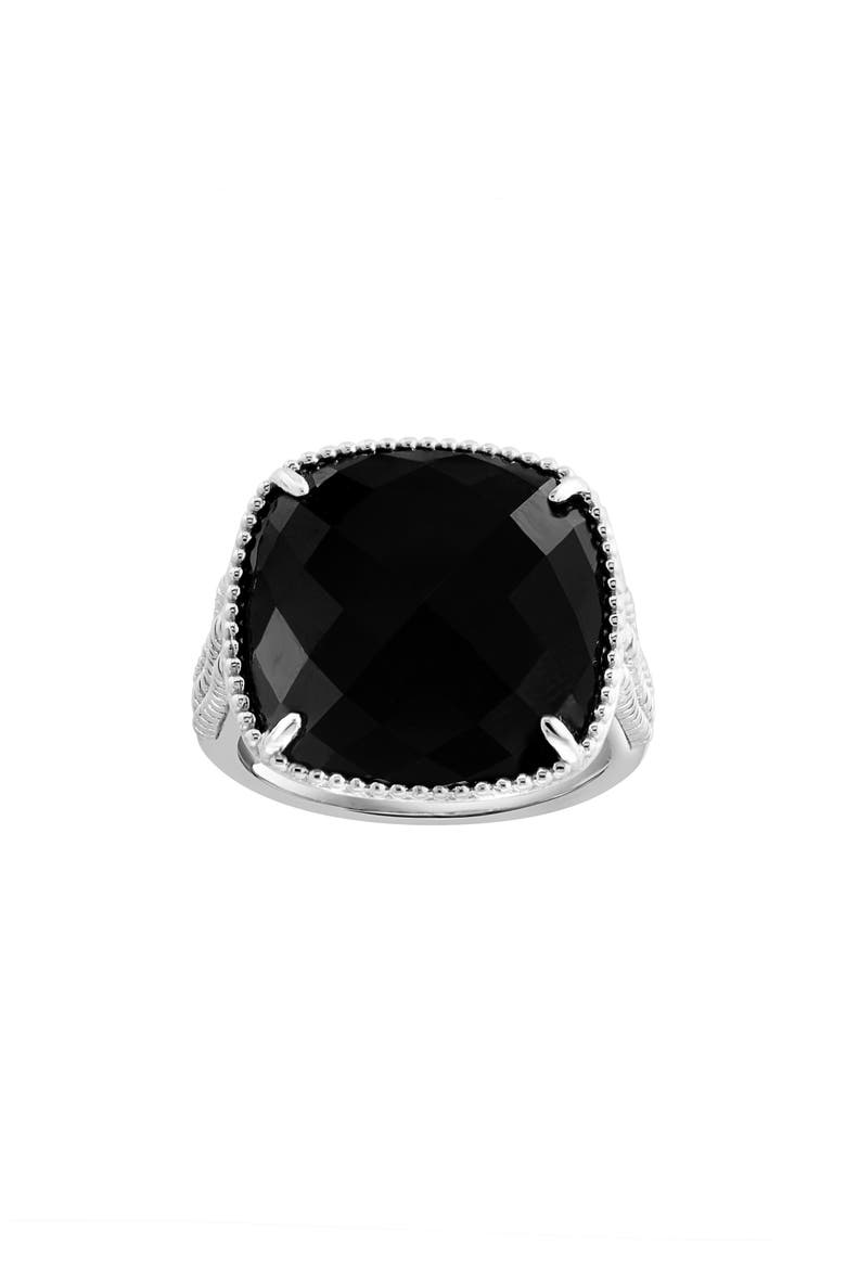 Onyx Ring, Alternate, color, BLACK