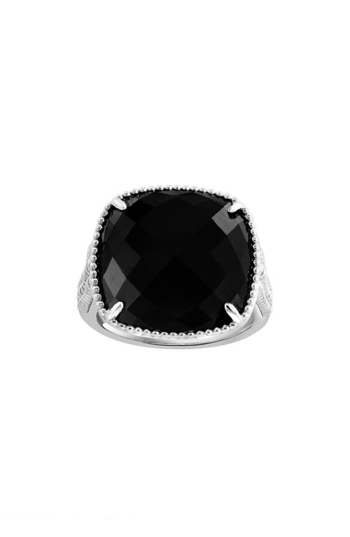 Effy Onyx Ring In Metallic