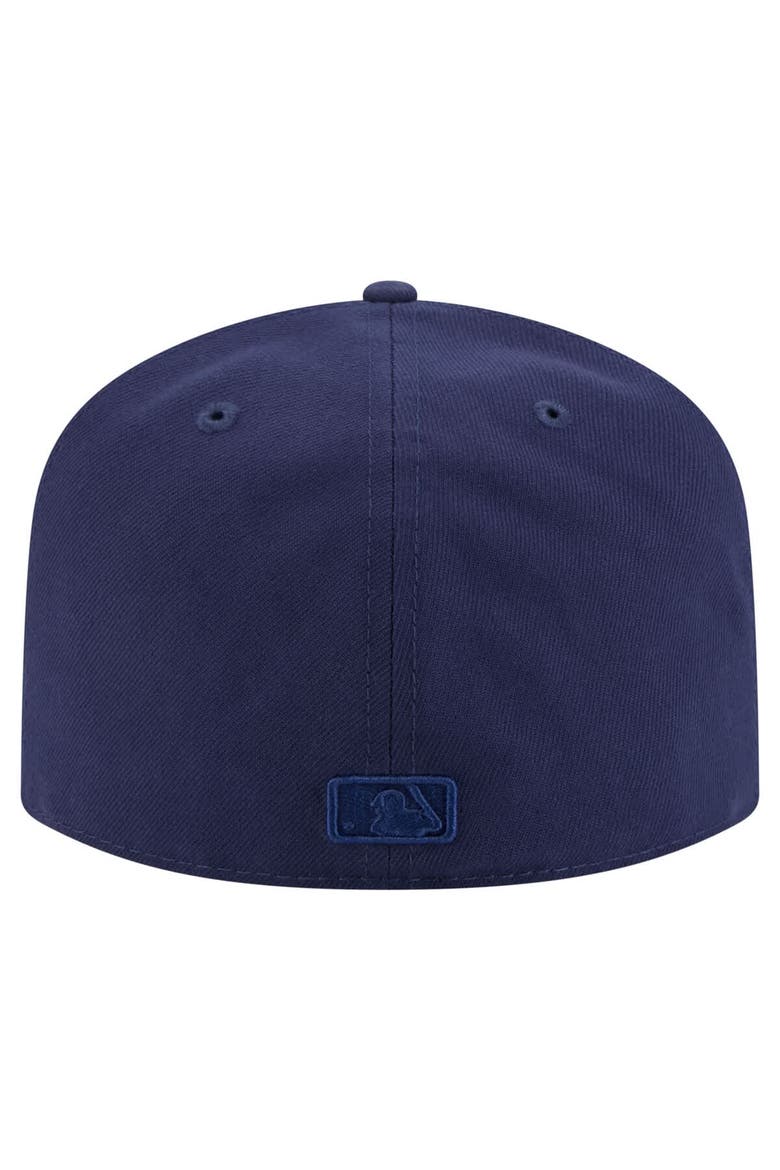 Men's New Era Navy St. Louis Cardinals Color Pack A-Frame 59FIFTY Fitted Hat, Alternate, color, Navy