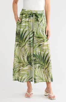 Lawn Drawstring Pants