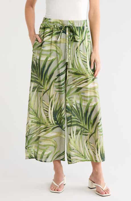 Lawn Drawstring Pants