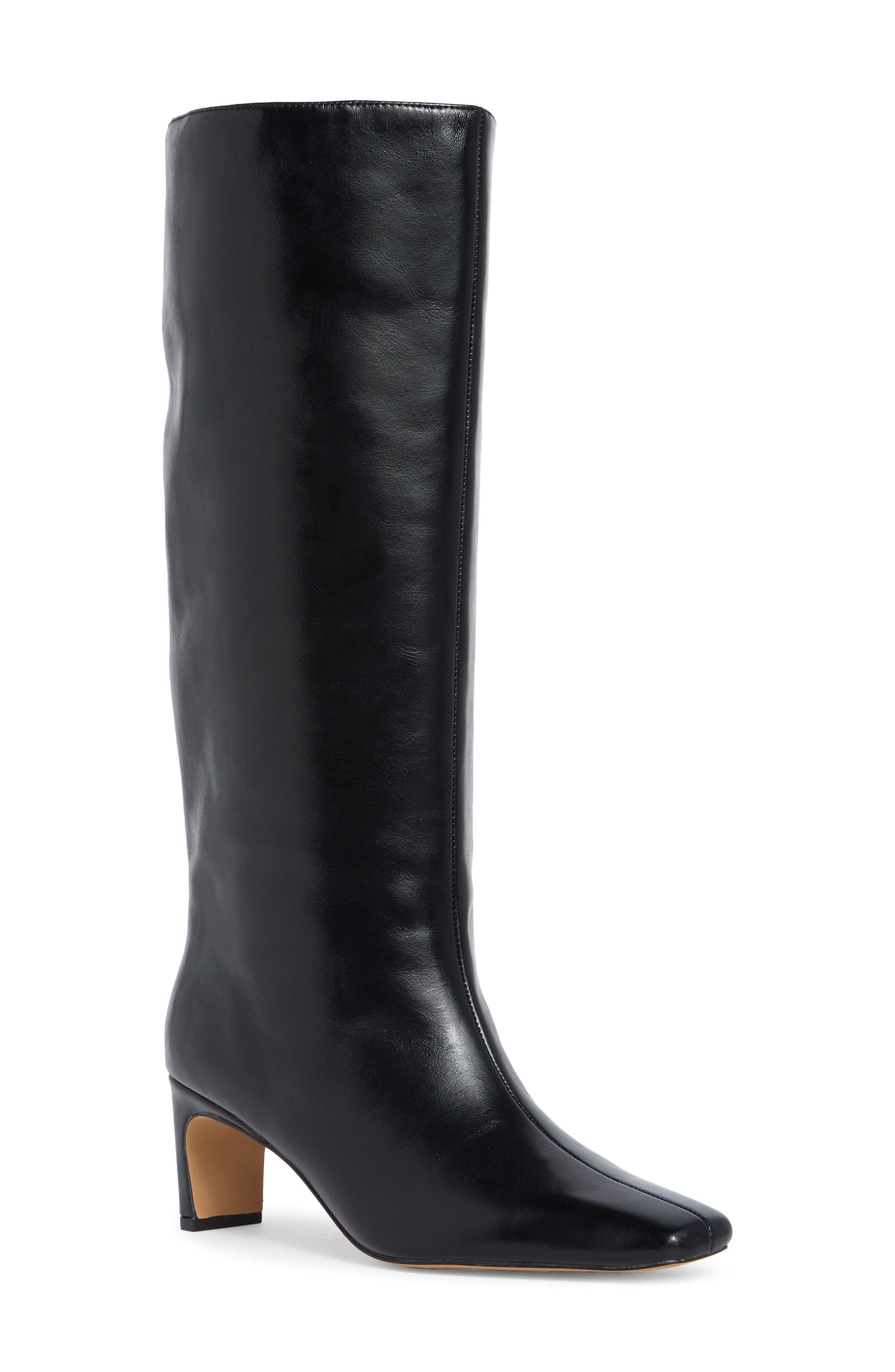 BLACK LEATHER