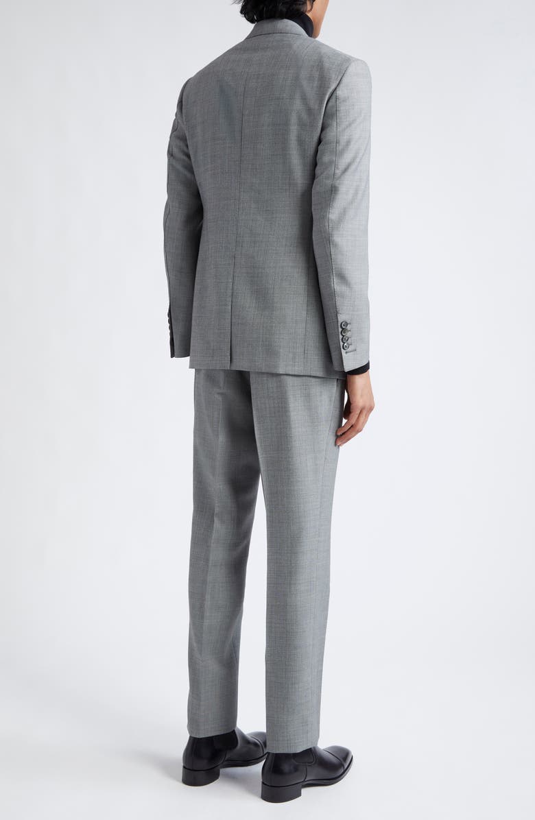 TOM FORD Shelton Sharkskin Suit, Alternate, color, Ig710 Dark Grey