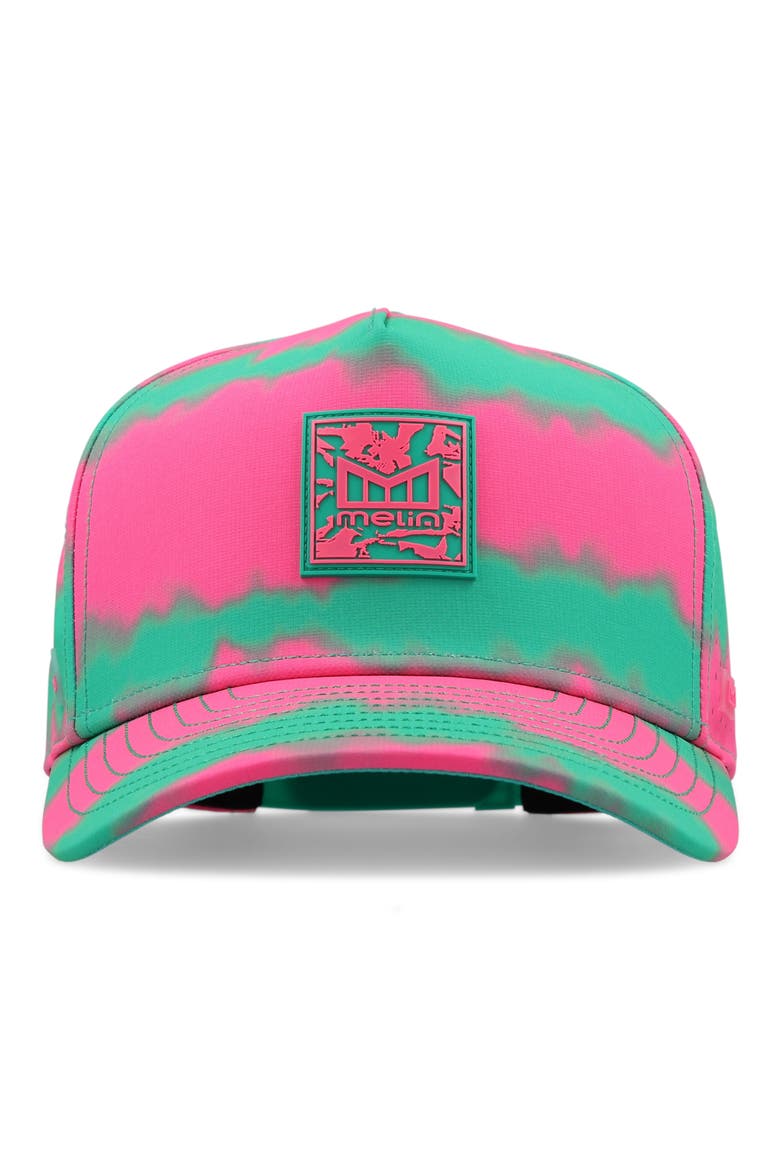 Hydro Odysea Neon Tie Dye Hat, Alternate, color, NEO PINK