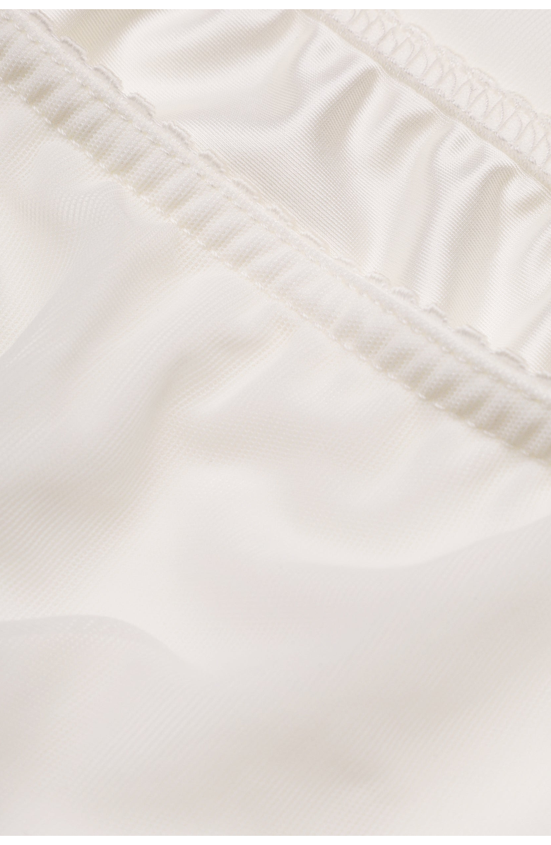 Malva Florea High-Waisted Floral-Appliqu Pencil Skirt, Alternate, color, White