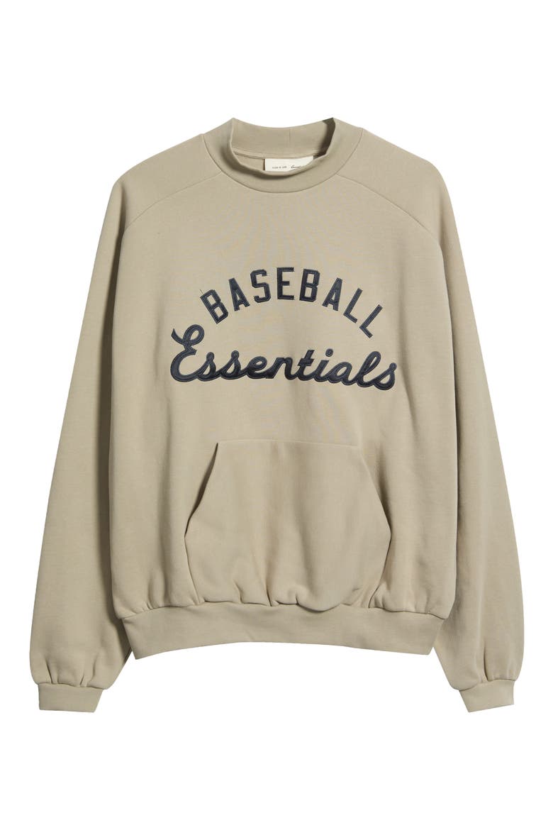 MLB Sport Crewneck Sweatshirt, Main, color, SEAL