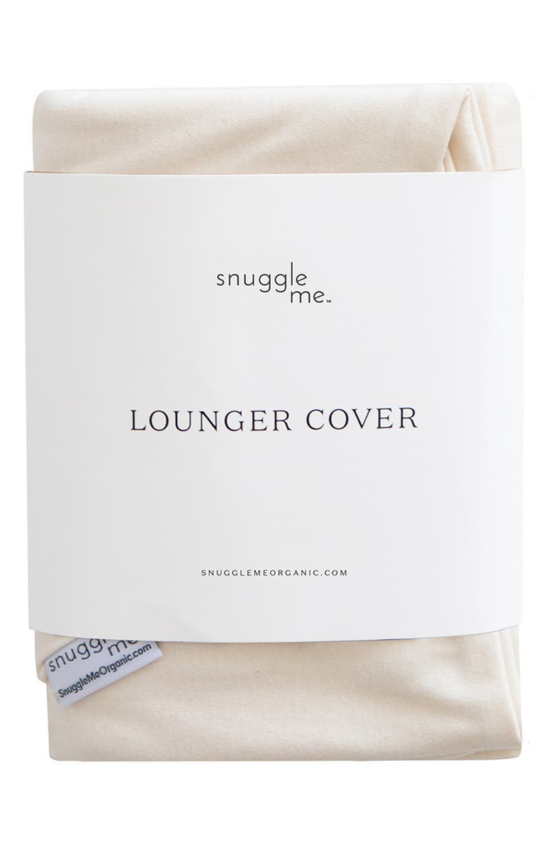 Snuggle Me Infant Lounger Cover, Alternate, color, Natural