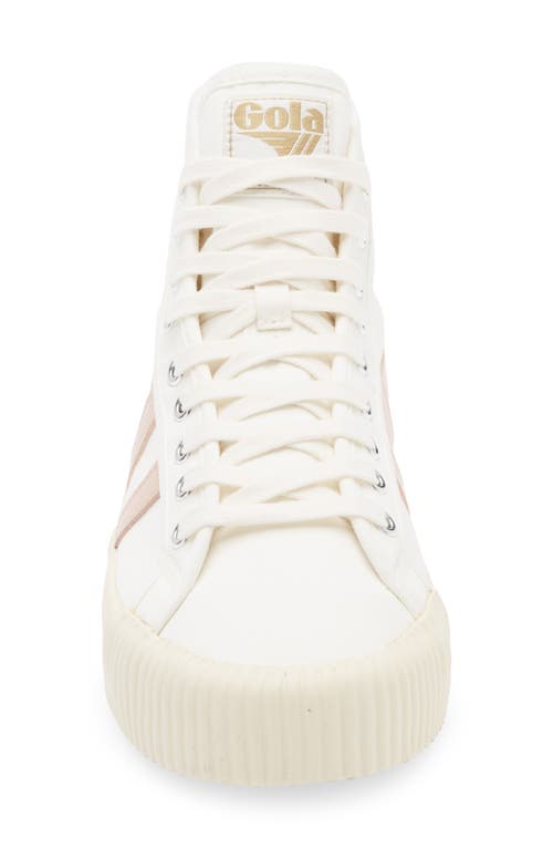 Gola Rally High Top Sneaker In White