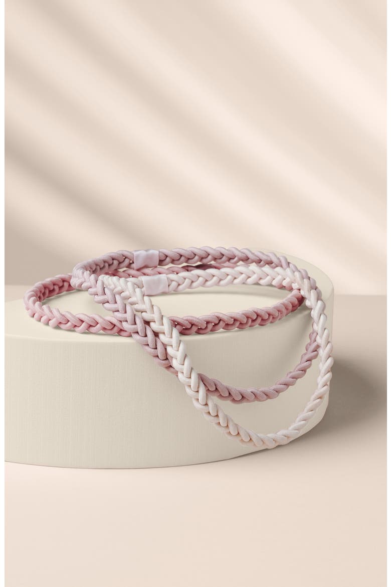 Salutations 3-Pack Headbands, Alternate, color, NO COLOR
