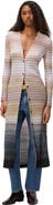 Missoni Long Buttoned Cardigan In Viscose Blend