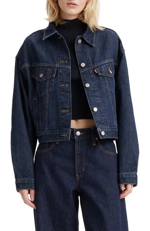 Levi's® Shrunken '90s Denim Trucker Jacket | Nordstrom