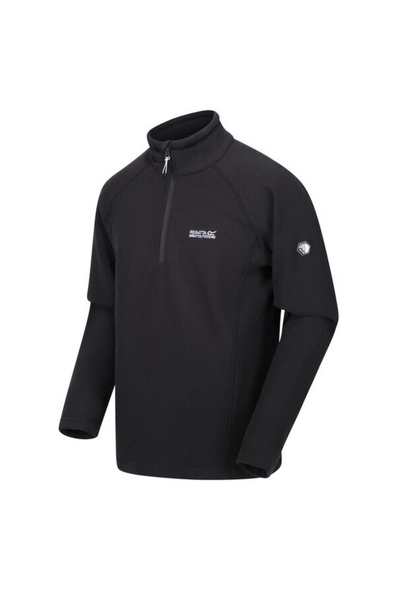 Great Outdoors Kenger Half Zip Honeycomb Fleece, Alternate, color, Ash