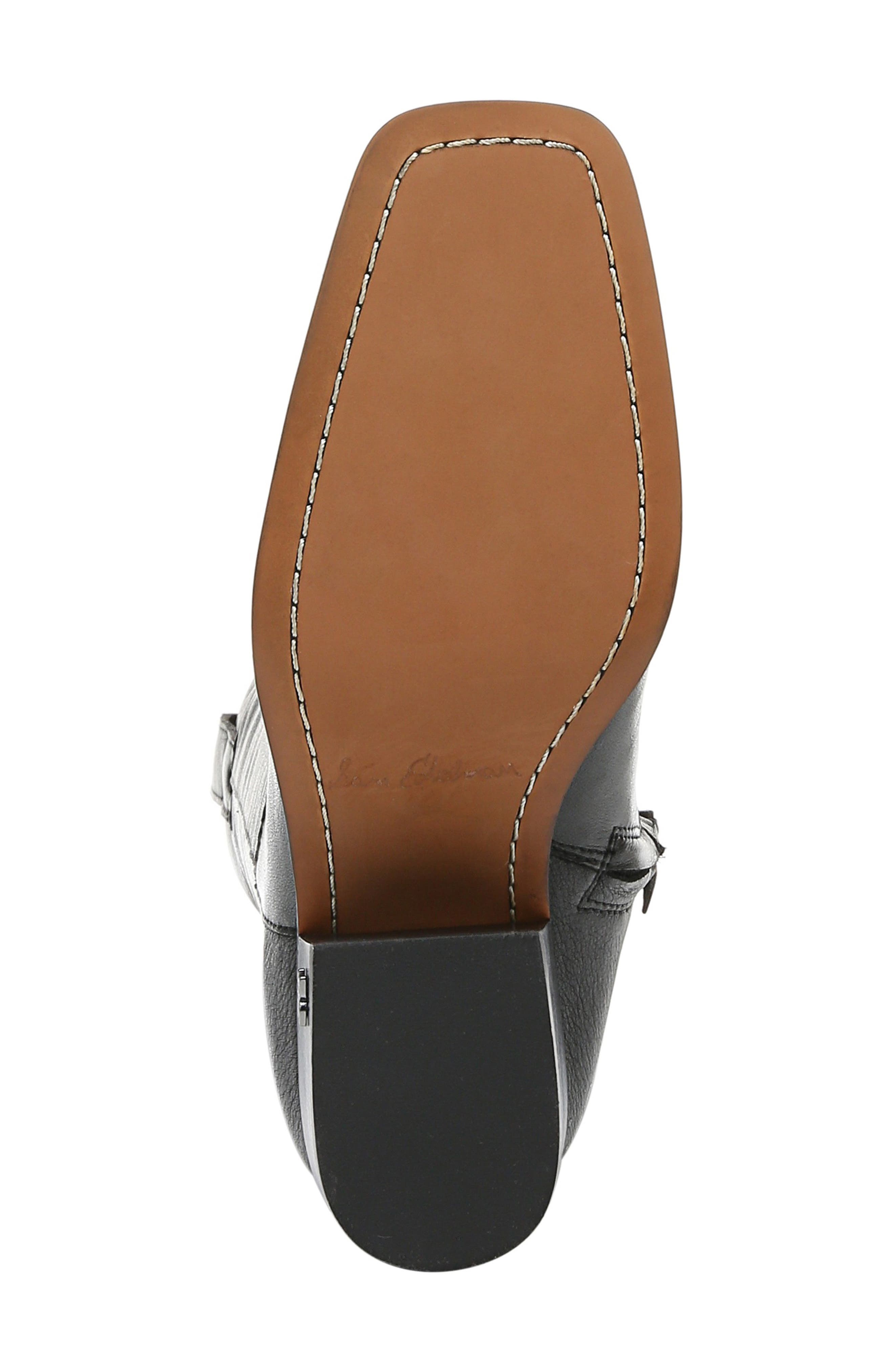 Britten Western Boot, Alternate, color, BLACK/ BLACK